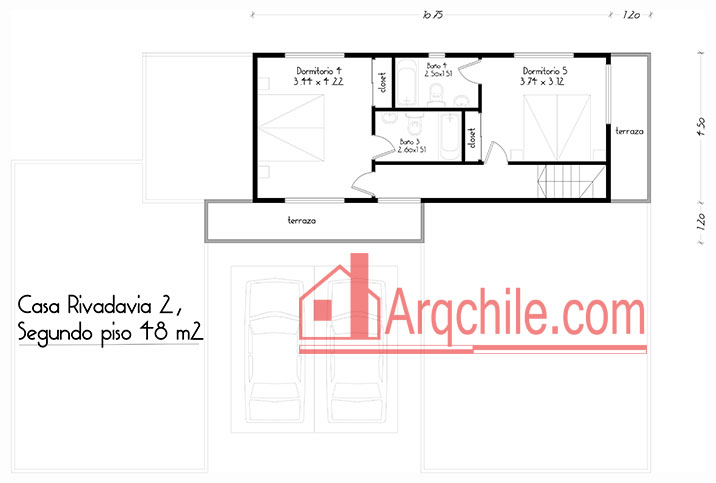 Casa Rivadavia 2_ 170 metros cuadrados